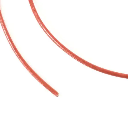 Produktfoto 1 von Alpha Wire Hookup Wire Specialty Schaltdraht, 22 AWG 100 ft Rot Ø 1.12 mm 19 Litzen Perfluoralkoxyalkan