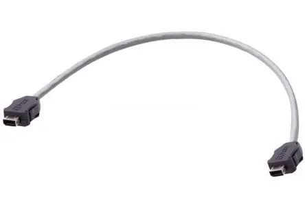 Produktfoto 1 von HARTING IX Industrial Cat6a Kabel assembliert, 2 m, Grau, A IX Industrie Stecker, B Ix Industriell Stecker Abgeschirmt,