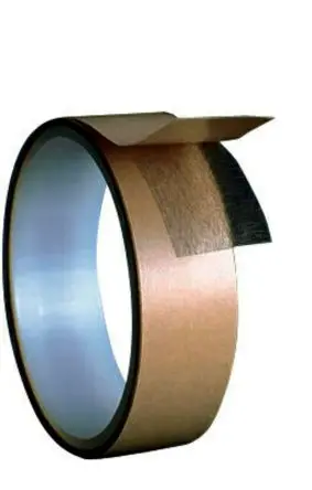 Produktfoto 1 von 3M 9713 Klebeband, Grau, -40 °C bis +121 °C, Stärke 0.089 mm Vlies, 25.4mm x 32.918 m