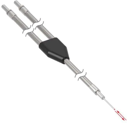 Produktfoto 1 von Banner Glasfaser NPN/PNP LWL-Sensor 36 mm Glasfasersensor IP67 1ms