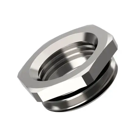 Produktfoto 1 von Lapp SKINDICHT MR-M Kabelverschraubung Adapter Typ Kabelverschraubung Adapter M12 M16 Messing vernickelt IP68 -20 °C