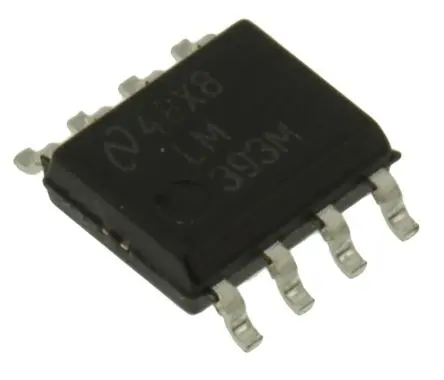 Produktfoto 1 von Texas Instruments Komparator Universal SOIC Open-Collector 1.3 μs 2-Kanal 8-Pin 36V 3 V