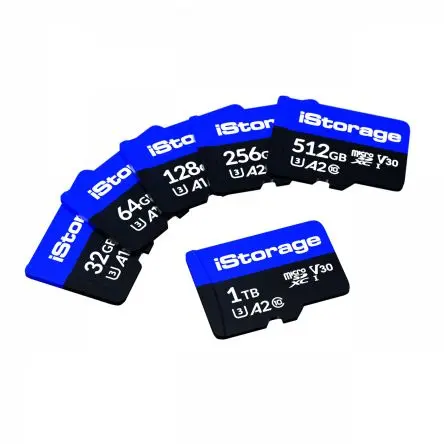 Produktfoto 1 von iStorage 1 TB IS-MSD MicroSD SD-Karte UHS 3