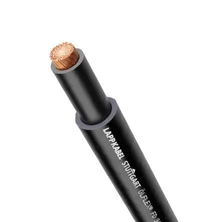 Produktfoto 1 von Lapp 26617 Steuerkabel, 1-adrig Ungeschirmt Schwarz, 100 m, Polyvinylchlorid