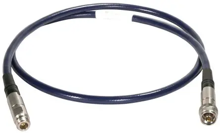 Produktfoto 1 von Huber+Suhner ST18A Koaxialkabel Stecker, 50 Ω Buchse, 1.5 m, Typ N / Typ N, Blau