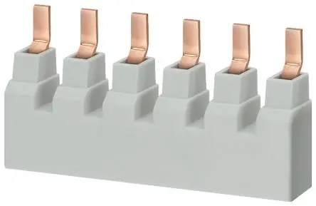 Produktfoto 1 von Siemens, 5ST3 Reihe Stromschiene, 1 -phasig, 1 mm Raster, SENTRON Reihe