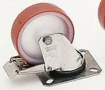 LAG Gebremst, schwenkbar Rolle, Rad ø 150 mm, 250 kg, Ges H. 181 mm, Rad B. 40 mm