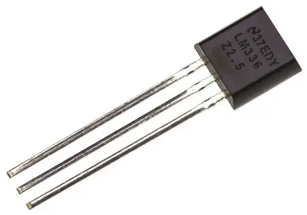 Produktfoto 1 von Texas Instruments Referenzspannung TO-92, 2.54V max., Festwert, 3-Pin, ±4 %, Nebenwiderstand