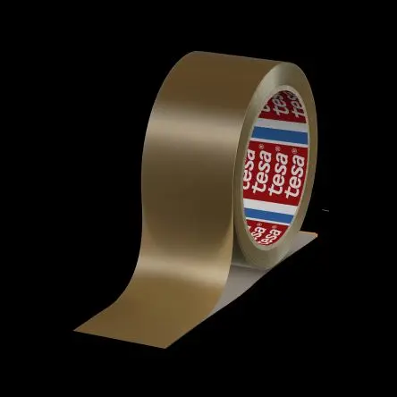 Produktfoto 1 von Tesa 4120 Packband, Polyvinylchlorid, Braun, Stärke 49 mm, 50mm x 66 m