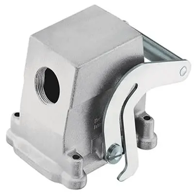 Produktfoto 1 von HARTING Han EMC Haube Feststellbar 1, Kabel 10B Haube für seitliche Kabeleinführung, IP65