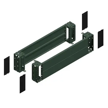 Produktfoto 1 von Schneider Electric PanelSeT Accessoires Epoxid-Polyester-Pulver Sockel Gehäusezubehör Grau, 800 mm, für SF, Spacial SM,