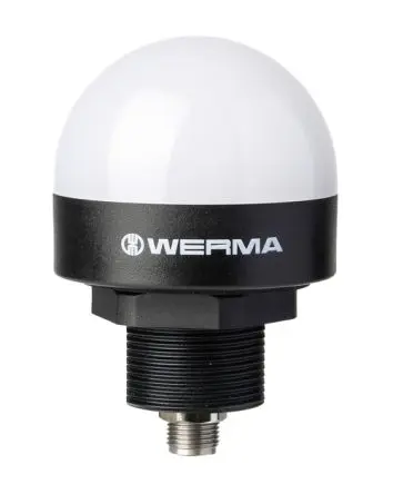 Produktfoto 1 von Werma MC55 LED Signalleuchte Mehrfarbig 30V Eingebaut, Ø 55 mm x 71 mm