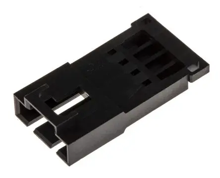 Produktfoto 1 von Molex SL Stecker Steckverbindergehäuse 2.54 mm, 4-polig / 1-reihig Gerade, Kabel für SL-Crimp-Anschlussklemme 70021, TPA