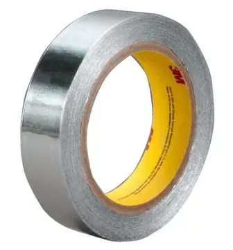 Produktfoto 1 von 3M 431 Metallisches Band Leitfähig, 25mm x 55 m, Haftung 4.5N/cm