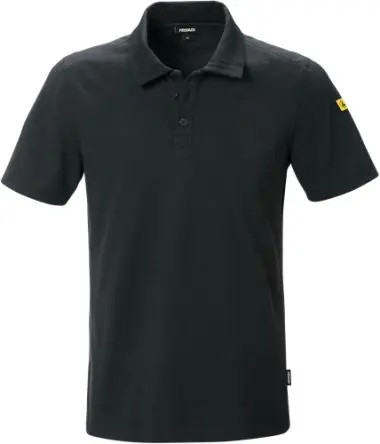 Produktfoto 1 von Fristads 7080 XPM Kurzarm Polohemd, Leitfähiges Gewebe, Baumwolle, Polyester Schwarz 4XL