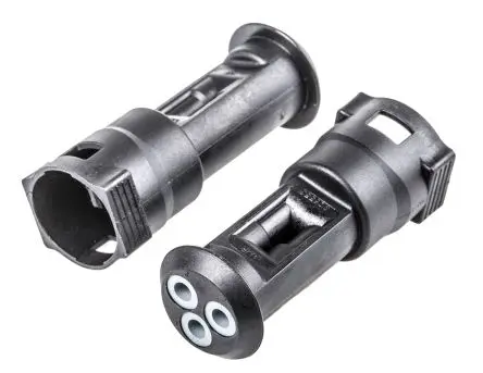 Produktfoto 1 von TE Connectivity Econoseal E Stecker Steckverbindergehäuse, 3-polig / 2-reihig Gerade, Panel für Econoseal-Steckverbinder