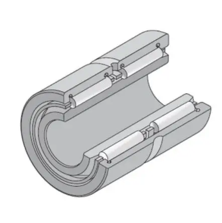 Produktfoto 1 von NTN Axial-Nadellager 2-reihig Bearbeiteter Ring, Nadellager 49 kN CN 6500U/min NA6907R / Außen-Ø 55 mm Außen-ø  86.5 kN