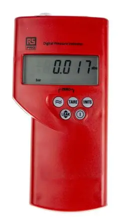 Produktfoto 1 von RS PRO RS DPI Differenzial Druckmessgerät ±0.1 % Leckprüfung, 0 mbar → 350 mbar, ISO-kalibriert