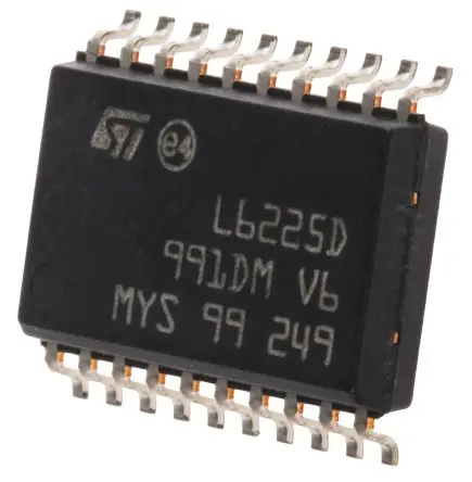 Produktfoto 1 von STMicroelectronics Motortreiber-IC Vollbrücke 52 V, 1.4 A, 100 kHz, SOIC, 20-Pin, 52V, Gleichstrommotor bürstenbehaftet,