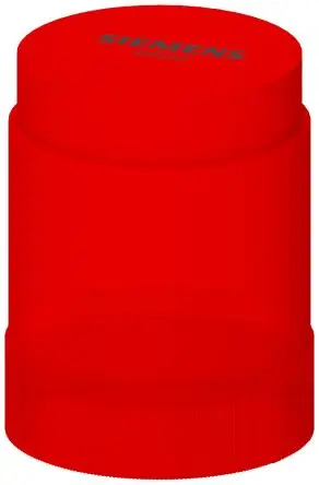 Produktfoto 1 von Siemens SIRIUS LED Blitzlichtelement Filament/Warnsummer-Licht 230V Rot AC IP65, 70 mm x 65.5 mm
