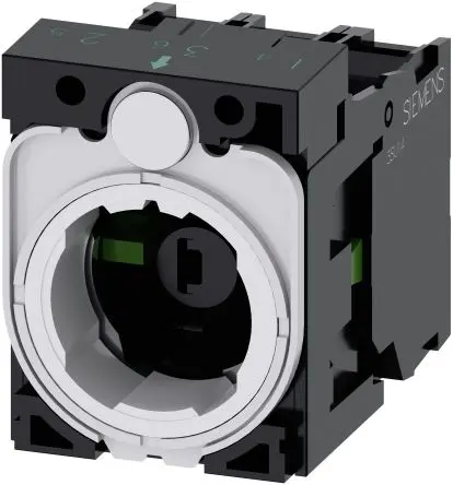 Produktfoto 1 von Siemens SIRIUS ACT 3SU15 Kontaktblock LED Weiß beleuchtet 2 Schließer 24V, 6 V Schraube