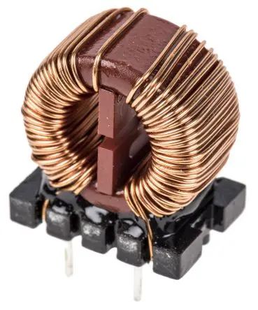 Produktfoto 1 von Wurth Elektronik WE-CMB Gleichtaktdrossel, Mangan-Zink-Kern, 10 mH, 3 A, Radial / R-DC 105 mΩ, Ø 27.5 mm, Ø 1 mm x 33 mm