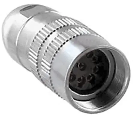 Produktfoto 1 von Lumberg 321 M16 DIN-Buchse Gerade 12-polig, DIN EN 60529, 60V ac 3A IP68 Kabel, Mit Gewinde Buchse