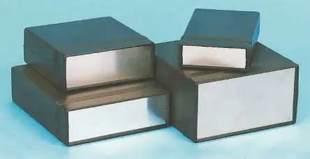 Produktfoto 1 von Hammond, Schalengehäuse, Schwarz, Schwer entflammbares ABS, IP54 41 mm, 280.9 mm, 199 mm, 1598