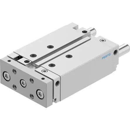 Produktfoto 1 von Festo DFM DFM-32-80-B-PPV-A-KF Pneumatik-Führungszylinder 80 mm Doppeltwirkend, Bohrung Ø 32 mm bis 1 Mpa