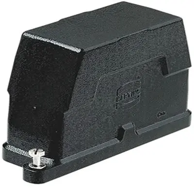 Produktfoto 1 von HARTING Han HPR Haube Schraubbefestigung, Schraubanschlussklemme 24B Haube, IP65, IP68, IP69, IPx9K