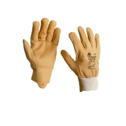 GUYARD 1549 EPA BEI Handschuhe Größe 8 Aramidfaser, Baumwolle Leder Beige 10