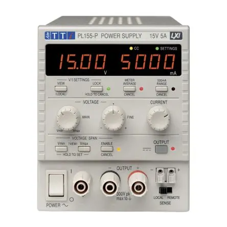 Produktfoto 1 von Aim-TTi PL155 Linear Labornetzgerät 75W, 0 → 15V / 0 → 5A