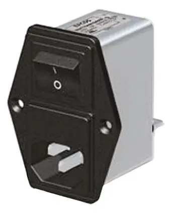 TDK 4A IEC Filterung, 250V ac/dc, Frontplattenmontage Stecker