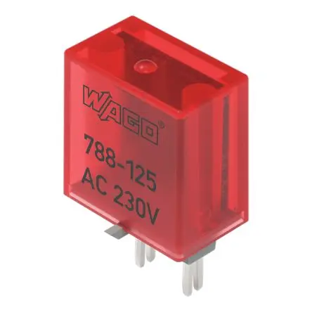 Produktfoto 1 von WAGO Steckmodul für Relaismodul