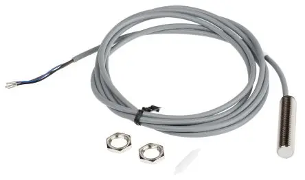 Produktfoto 1 von RS PRO M12 Kapazitiver Näherungssensor 4 mm, Gewinderohr / 200mA PnP, IP67 1000 V ac 30 V dc