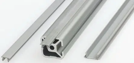 Produktfoto 1 von FlexLink XDAC Xd Abdeckstreifen für Nutgr. 5.5 mm für St.Profil 44 mm, L. 3 m, Kunststoff, Grau