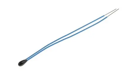 Produktfoto 1 von TDK B57863S Thermistor 5 kΩ, NTC, 15 s 6.5 mm, 4.4 %/°C 50 mm, Temperaturmessung 2.41 mm, 60 mW