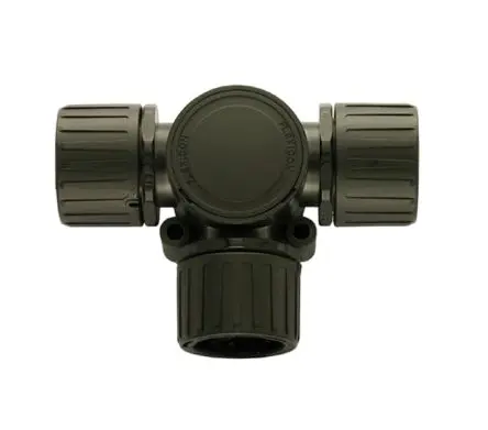 Produktfoto 1 von Flexicon FPA Nylon Kabelrohr Befestigung 17 mm 21 mm Schwarz Schwarz-Finish IP66