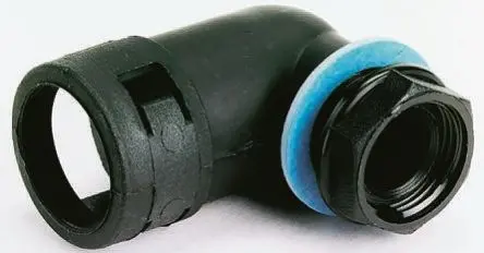 Produktfoto 1 von PMA BVWV Polyamid 6 Kabelrohr Fitting Kabelrohr M32 29 mm Schwarz Schwarz-Finish IP68