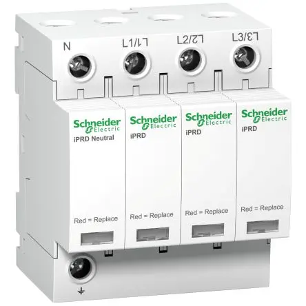 Produktfoto 1 von Schneider Electric, Industrie-Überspannungsableiter 2.5 kA DIN-Hutschiene Acti9 Acti9