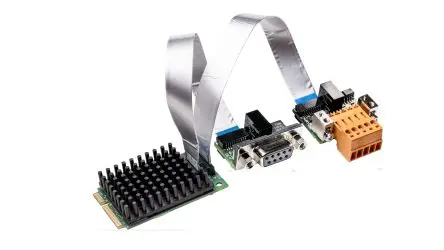 Produktfoto 1 von Hilscher 2 Anschl. Mini-PCI Express Serielle Karte D-Sub