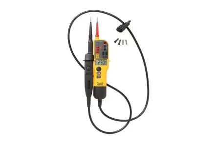 Produktfoto 1 von Fluke T130 LCD Spannungsprüfer, 690V ac/dc max. Durchgangsprüfung Batterie CAT III, CAT IV