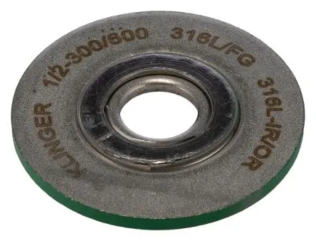 Produktfoto 1 von Klinger Spiralgewickelte Dichtung Edelstahl Dichtung, Innen-Ø 14.3 mm / Außen-Ø 54 mm Außen-ø