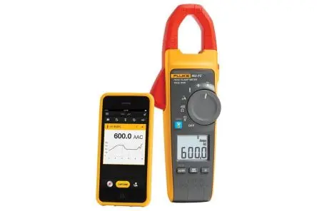 Produktfoto 1 von Fluke 902 FC Stromzange Klimatechnik-Strommesszange 600 A CAT III 600 V ac, 600 V dc / 200 μA, 6 mΩ, ISO-kalibriert
