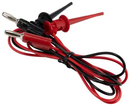 Produktfoto 1 von Fluke Messleitung, Rot, Schwarz 3A 4 mm, 30 V ac, 60V dc