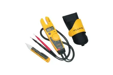 Produktfoto 1 von Fluke T5-1000 + 1AC-II Installationstester-Set 1000V ac max. Durchgang, Widerstand, SSR-isolierter Flyback-Wandler,
