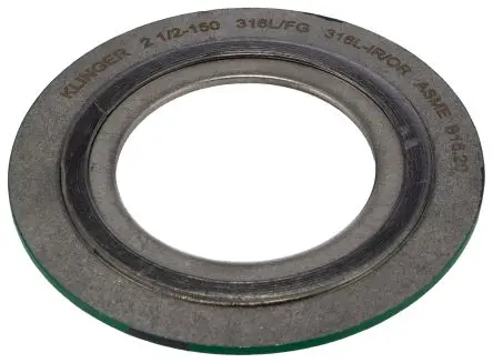 Produktfoto 1 von Klinger Spiralgewickelte Dichtung Edelstahl Dichtung, Innen-Ø 68.3 mm / Außen-Ø 123.8 mm Außen-ø