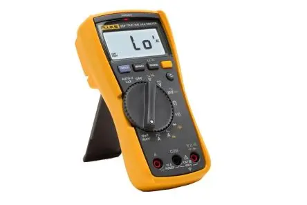 Produktfoto 1 von Fluke Fluke 117 LCD Multimeter Echteffektivwert, CAT III 600 V ac / 10 A ac 10 A dc, 6000 kΩ Tragbar