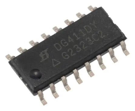 Produktfoto 1 von Vishay Analoger Schalter, 16-Pin 4, SOIC, CMOS, 44V- bipolar, 5 V- bipolar