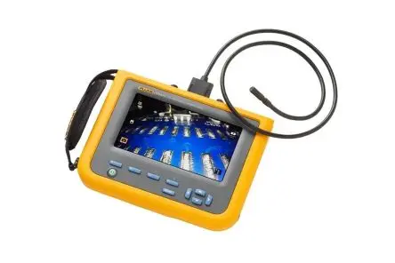 Produktfoto 1 von Fluke LED Videoskop, Sonde Ø 8.5 mm x 1.2 m 1280 x 720 Pixel Elastomerbeschichteter Stahl